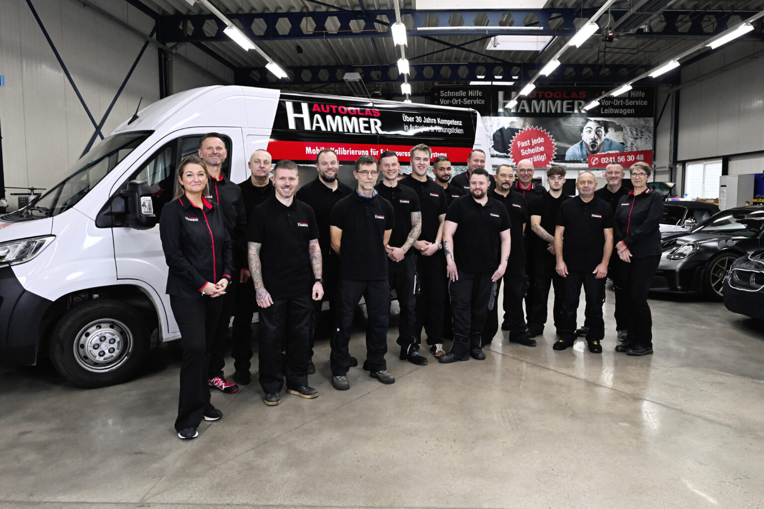 Autoglas Hammer Team in Aachen